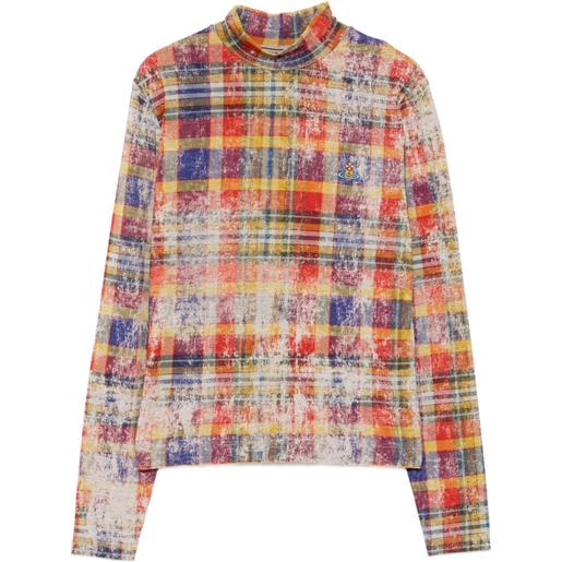 Vivienne Westwood top dolcevita a collo alto - rosso