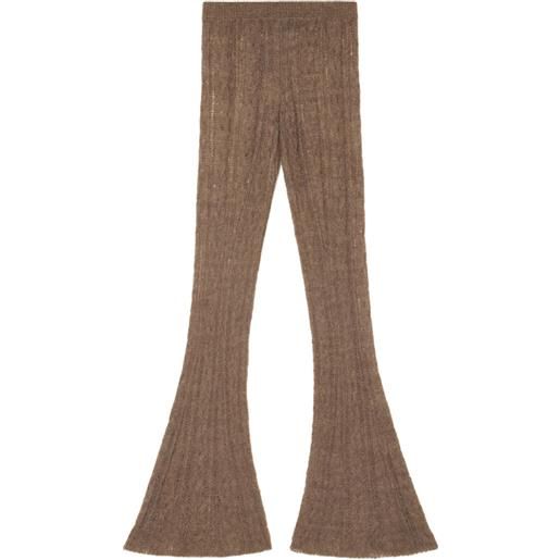 Alanui pantaloni desert drift - marrone
