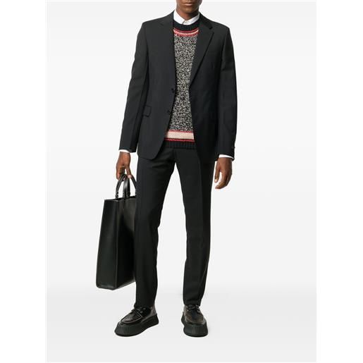 Prada tuta intera con bottoni - nero