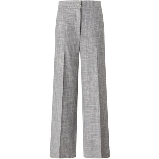 Genny pantaloni a gamba ampia - grigio