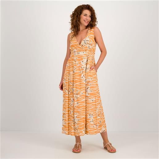 Olly Doo abito lungo con scollo a v incrociato