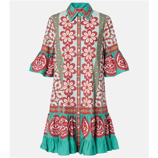 La DoubleJ abito chemisier choux in popeline