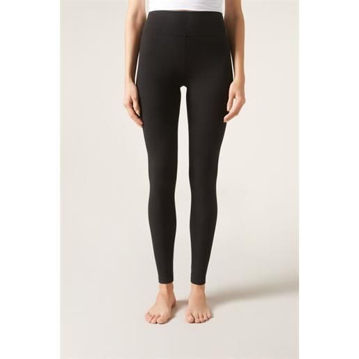 Calzedonia leggings con cashmere nero