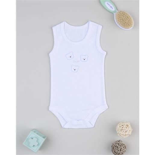 Prénatal body costina bimbo bianco stampa