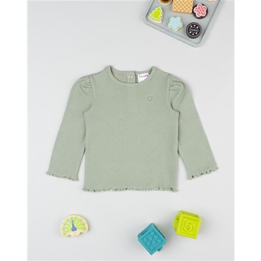 Prénatal t-shirt bimba verde costina