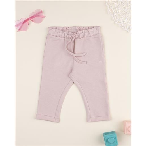 Prénatal pantalone bimba rosa vita arricciata