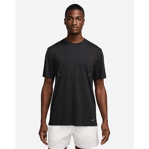Nike run pinnacle m - t-shirt running - uomo - nero