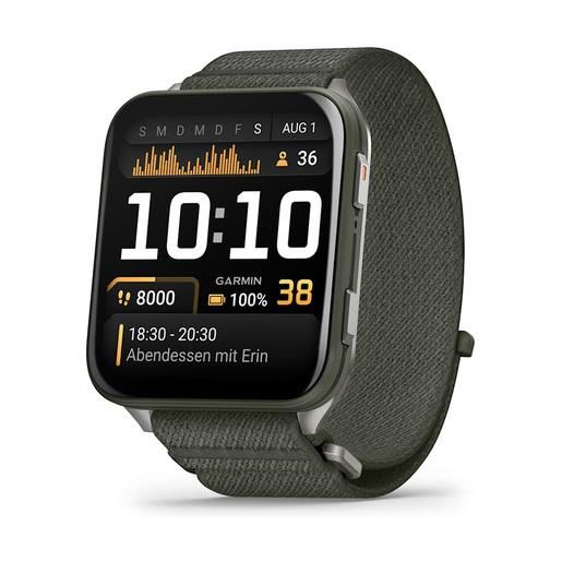 Garmin venu x1 5,08 cm (2'') amoled digitale 448 x 486 pixel touch screen grigio wi-fi gps (satellitare)