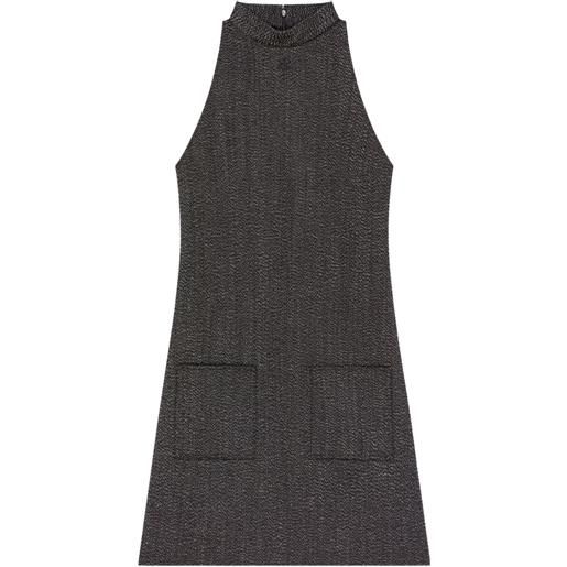 Courrèges abito smanicato a collo alto - grigio