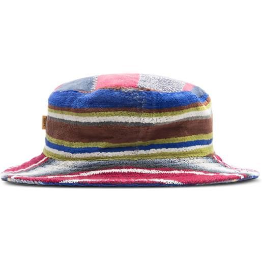 GALLERY DEPT. cappello bucket a righe - blu