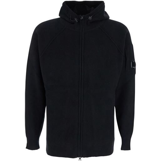 C.P. Company felpa con cappuccio - nero