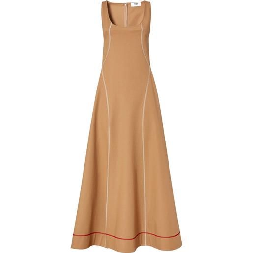 FENDI abito lungo - toni neutri