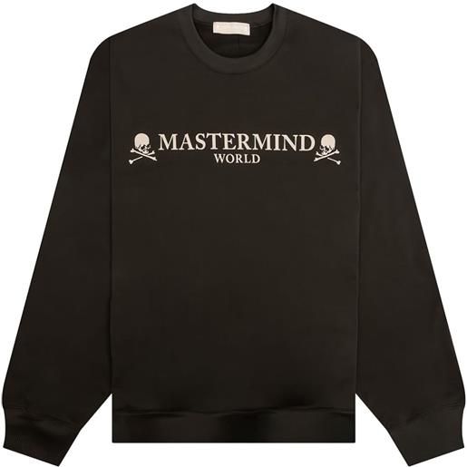 Mastermind World felpa og con stampa teschio - verde