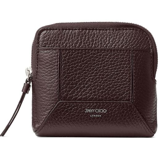 Jimmy Choo portafoglio con zip - rosso