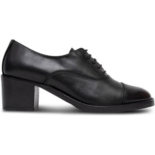 SOMMET oxford con tacco largo - nero