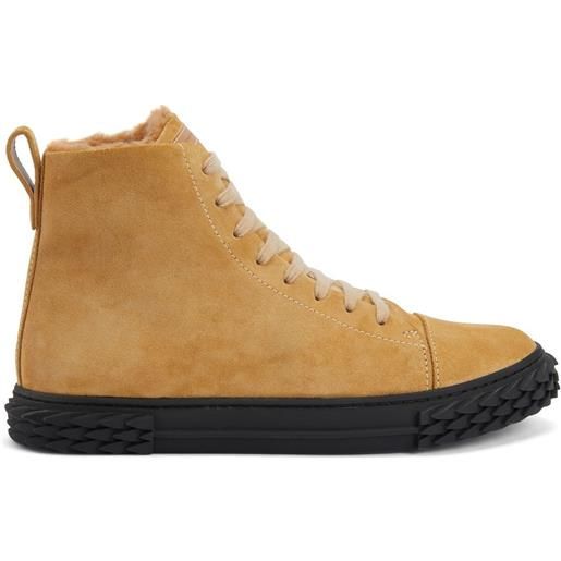 Giuseppe Zanotti sneakers ecoblabber alte - marrone