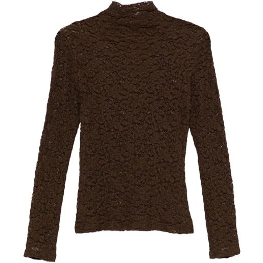 Seventy maglione a collo alto - marrone