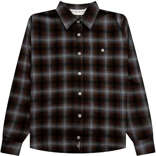 Advisory Board Crystals giacca-camicia trapuntata - blu