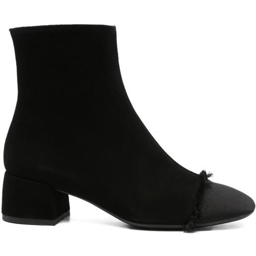 Roberto Festa stivaletti con tacco largo 40mm - nero