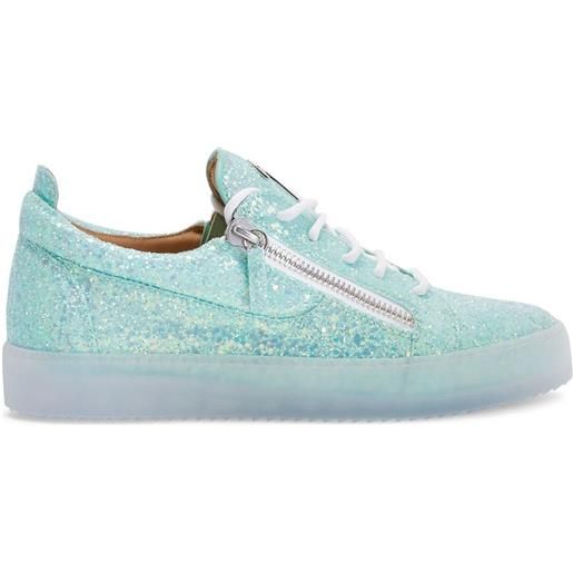 Giuseppe Zanotti sneakers con zip - blu