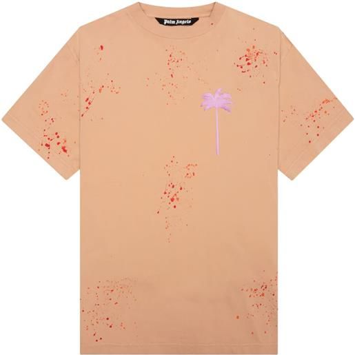 Palm Angels t-shirt con stampa - arancione