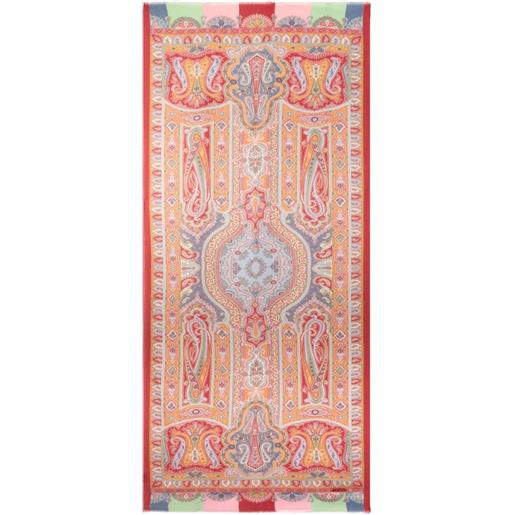 ETRO foulard con stampa paisley - arancione