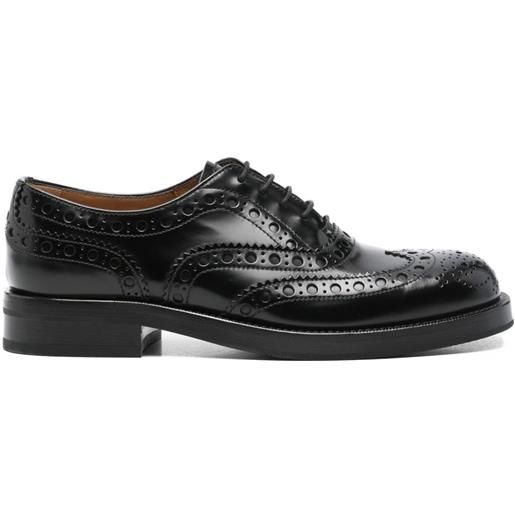 Church's oxford brogue in pelle - nero