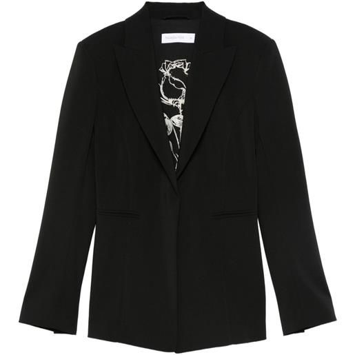 Patrizia Pepe blazer in crêpe - nero
