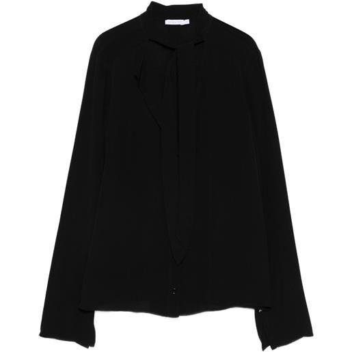 Patrizia Pepe blusa a maniche lunghe - nero