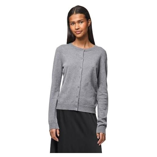 PIECES knitted cardigan pcnora medium grey melange m medium grey melange m