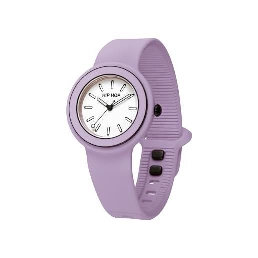HIP HOP Orologio Donna UNDER THE WATER: Stile Audace E Impermeabile Fino A 50 Metri, Cinturino In Silicone Stampato