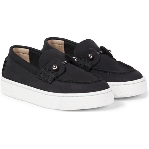 Christian Louboutin Kids mocassini chambelikid in suede
