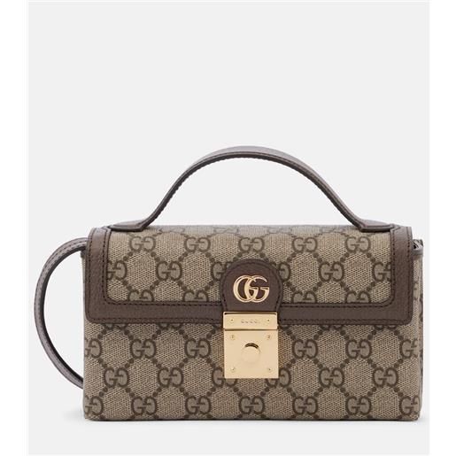Gucci borsa a spalla ophidia mini in canvas gg