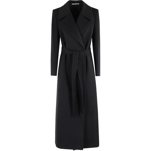 Tagliatore cappotto melody con cintura - grigio