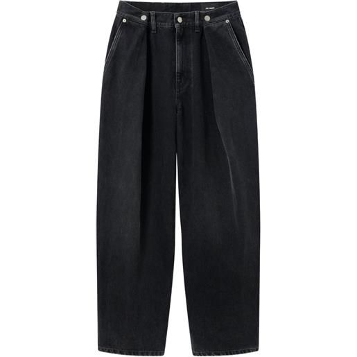 Axel Arigato jeans a gamba ampia con tasche - grigio