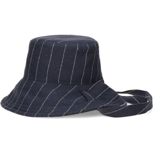 Borsalino cappello vitti a righe - blu