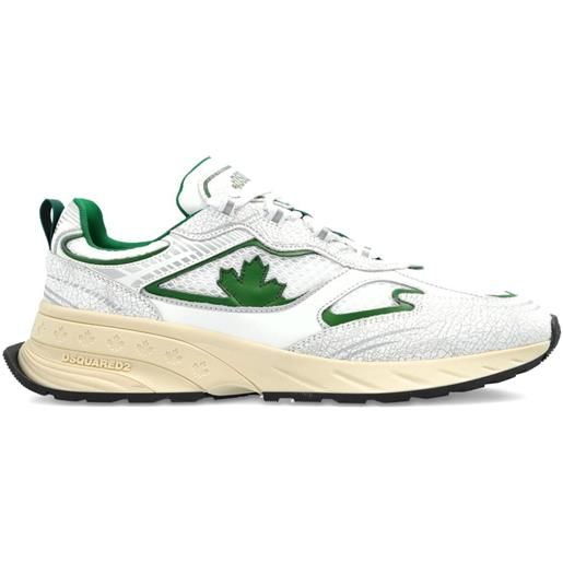 DSQUARED2 sneakers con dettaglio - bianco