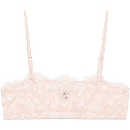 Kiki de Montparnasse reggiseno rosette a fascia - rosa