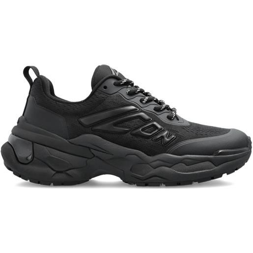 DSQUARED2 sneakers chunky con lacci - nero