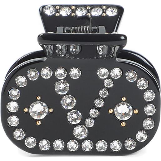 Valentino Garavani fermaglio con decorazione - nero