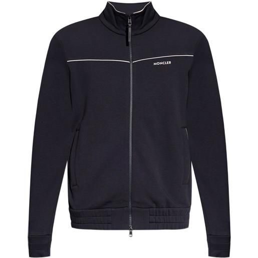 Moncler giacca sportiva con zip - blu
