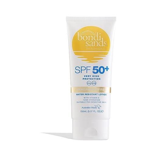Bondi Sands spf50+ water resistant 4hrs sunscreen lotion 150 ml