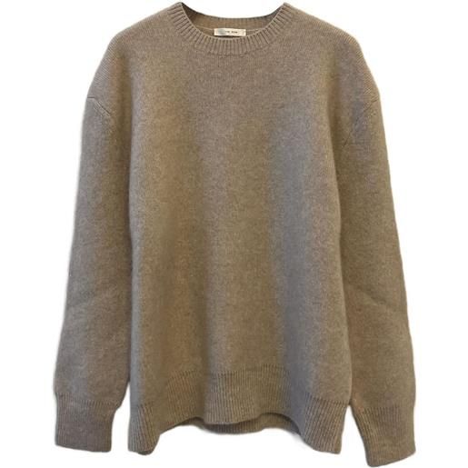 The Row maglione girocollo in cashmere - toni neutri
