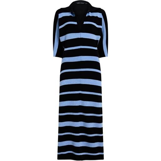 Proenza Schouler abito midi solana - blu