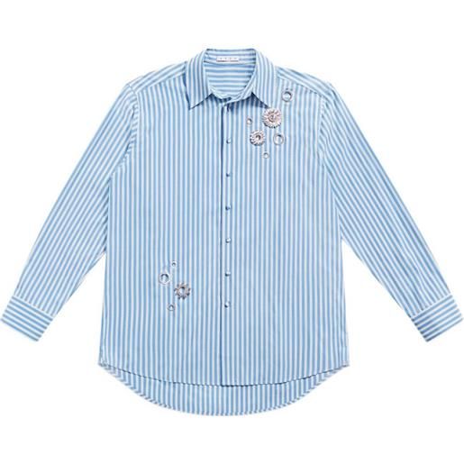 AREA camicia a righe - blu