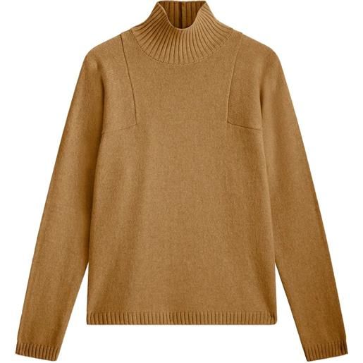 LINNEA LUND maglione in cashmere a collo alto - marrone