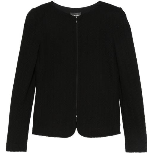 Emporio Armani giacca con zip - nero