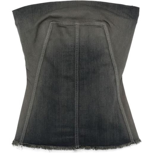 Rick Owens top denim - blu