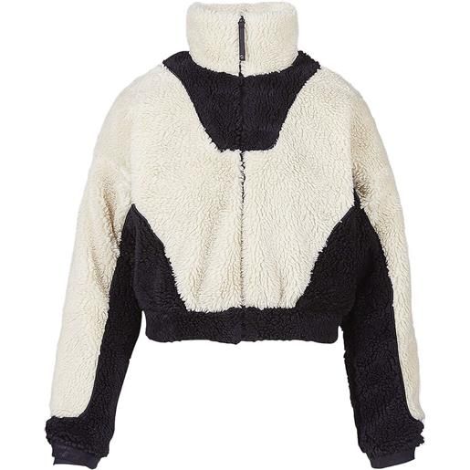 Aztech Mountain giacca bryce in shearling - bianco