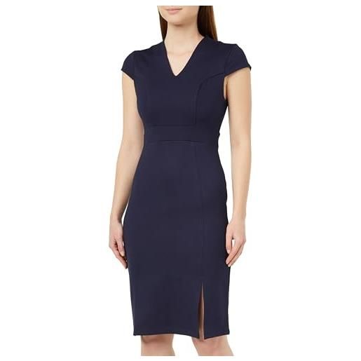 IDONY abito tubino, blu marino, xs donna